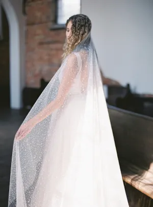 GALAXY | Bridal Veil with Sparkle