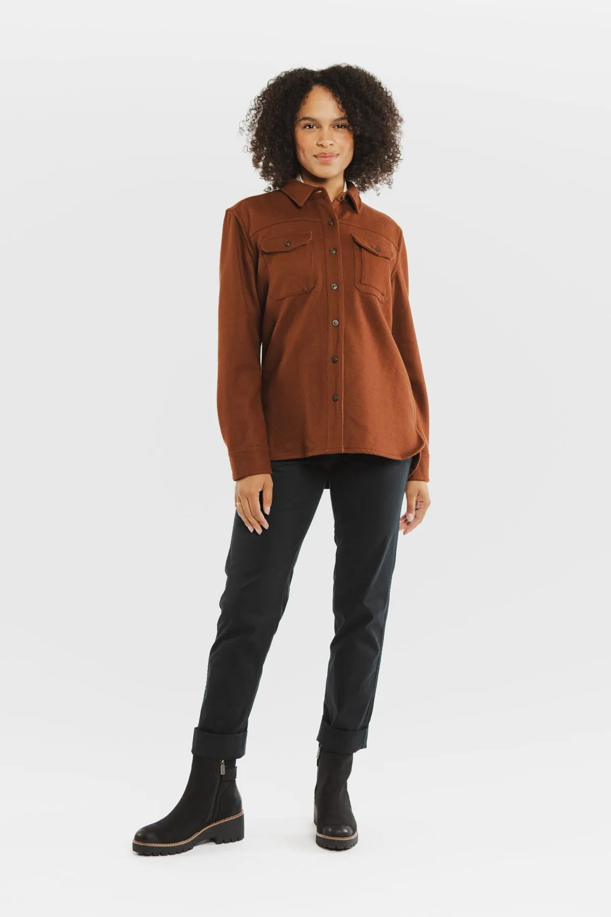 Harlow Overshirt / Russet