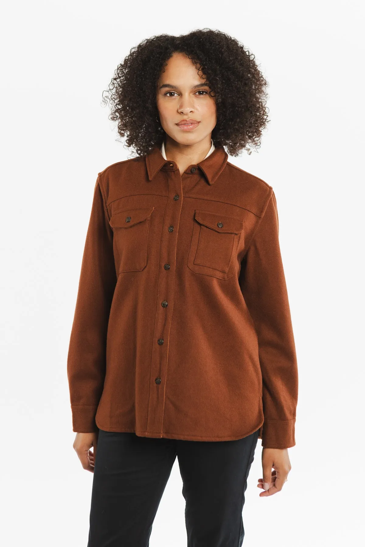 Harlow Overshirt / Russet