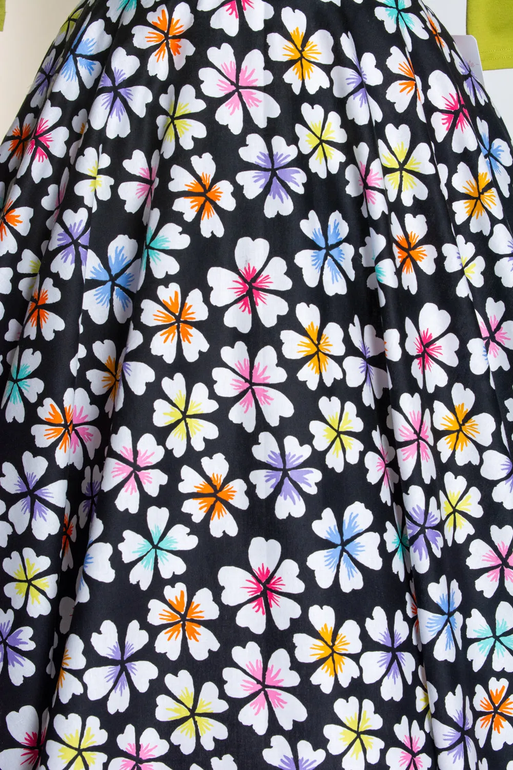 Haute Circle Skirt - Rainbow Flowers *sale