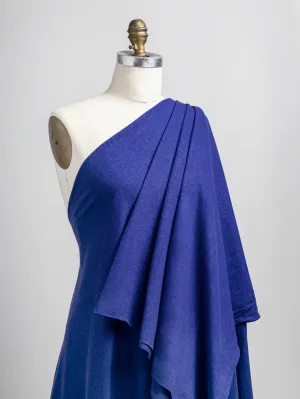 Hemp Organic Cotton Jersey Knit - Cobalt Blue - Swatch