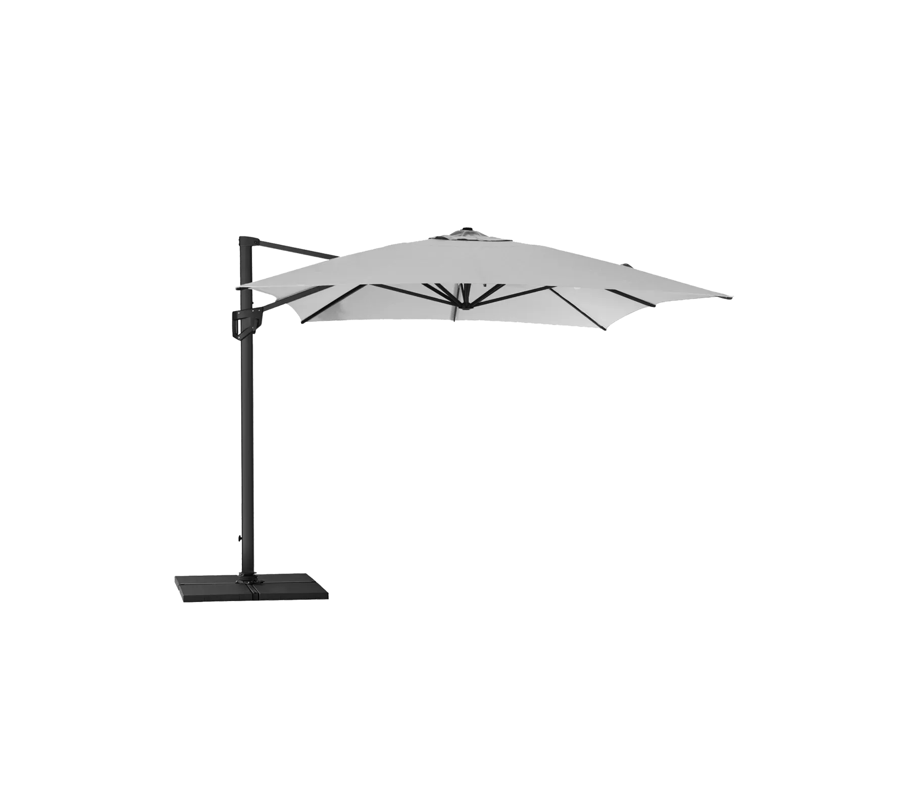 Hyde luxe hanging parasol, 3x4 m