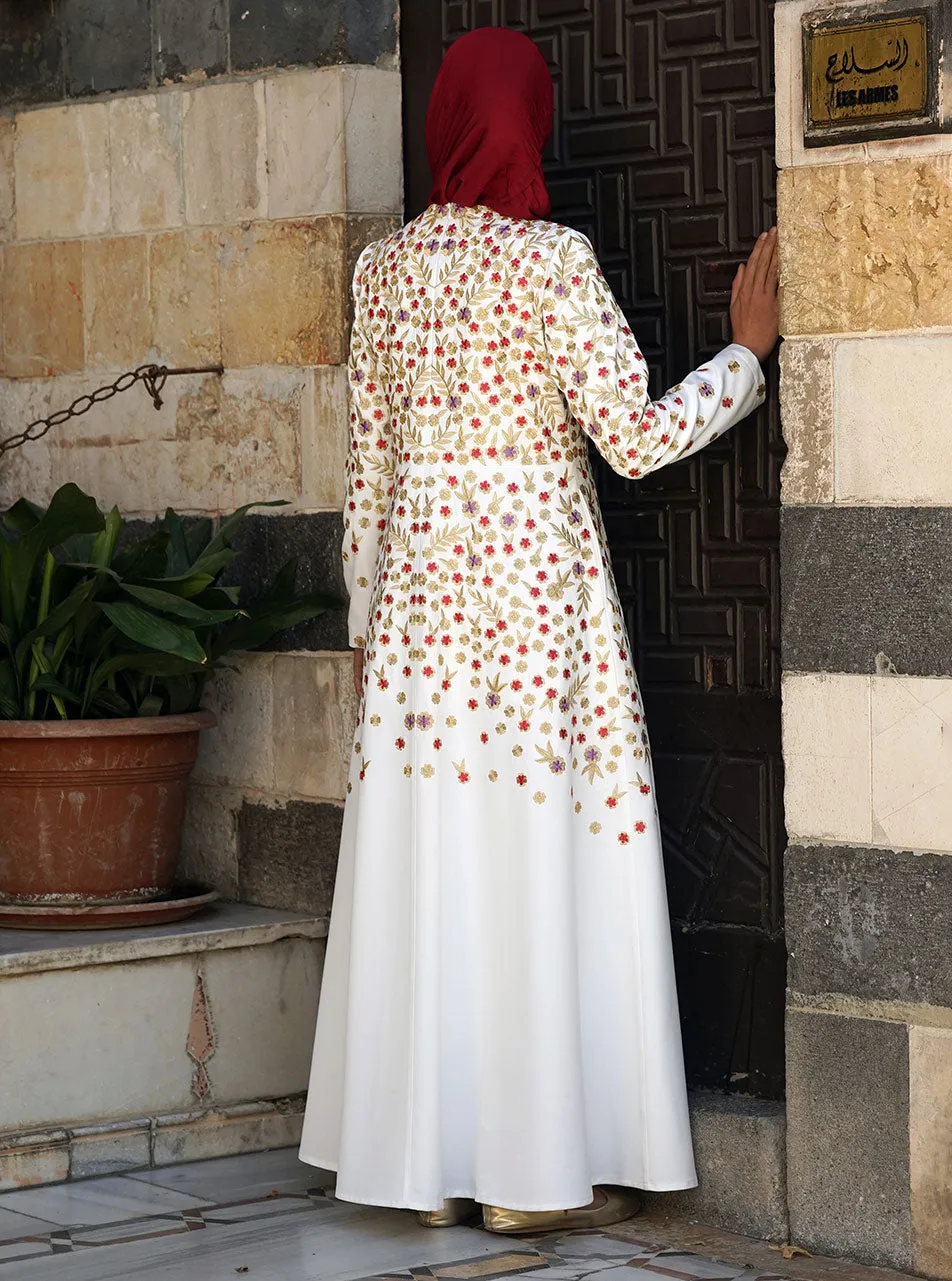 Jannat Embroidered Abaya Gown