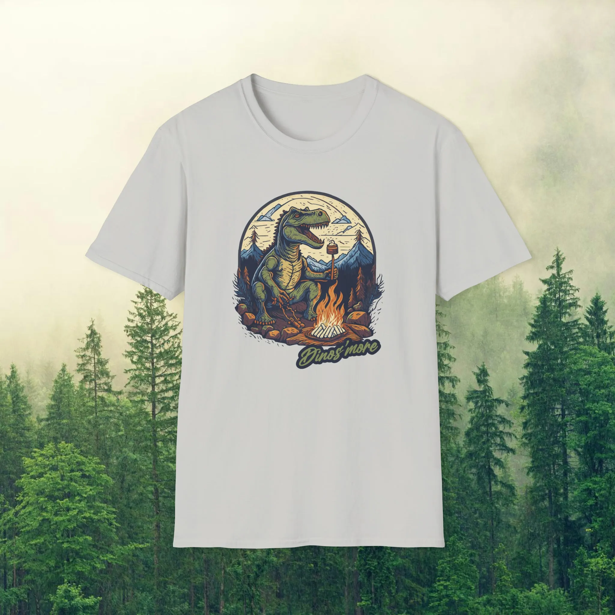 Jurassic Campfire - Sasquatchin' Adventure Tee