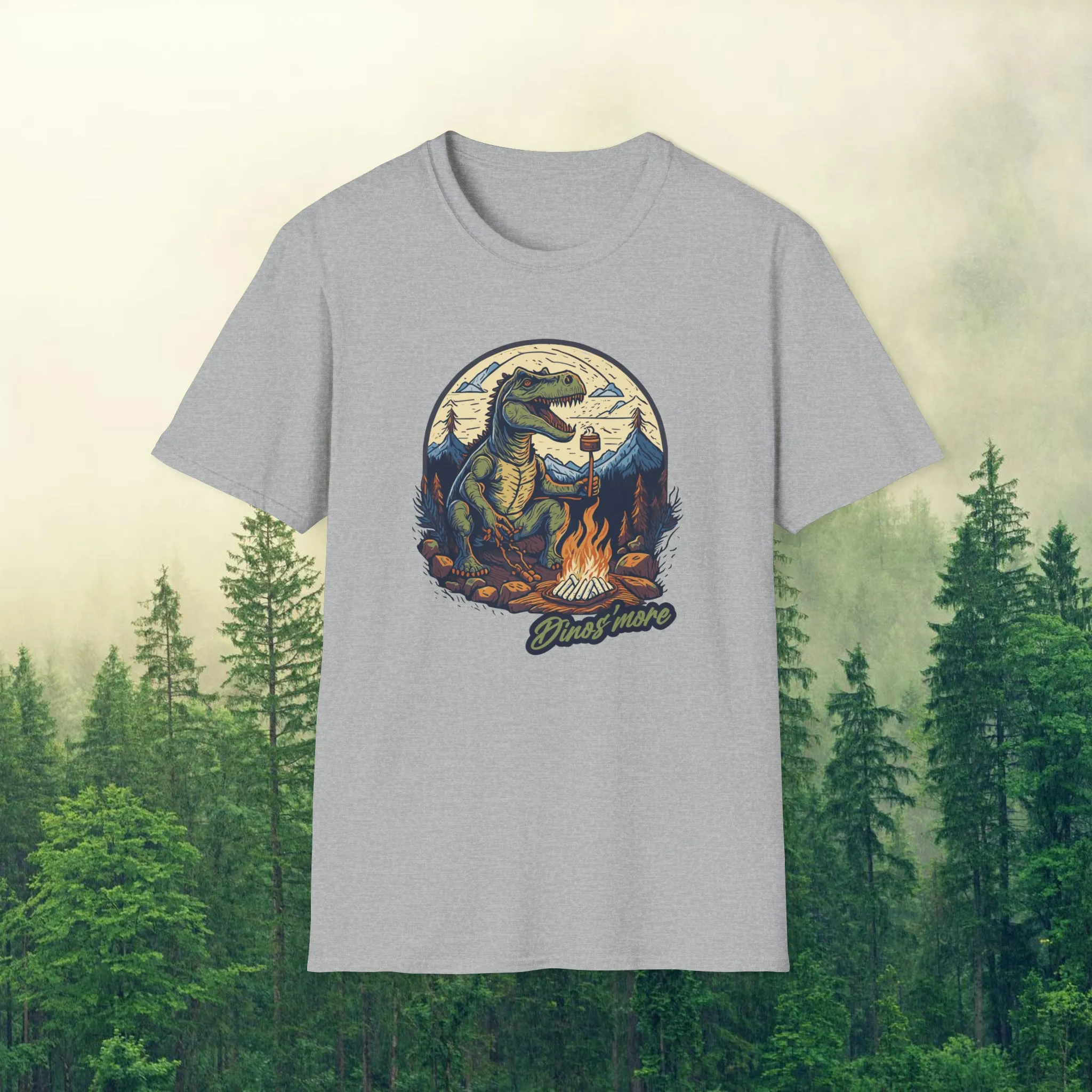 Jurassic Campfire - Sasquatchin' Adventure Tee