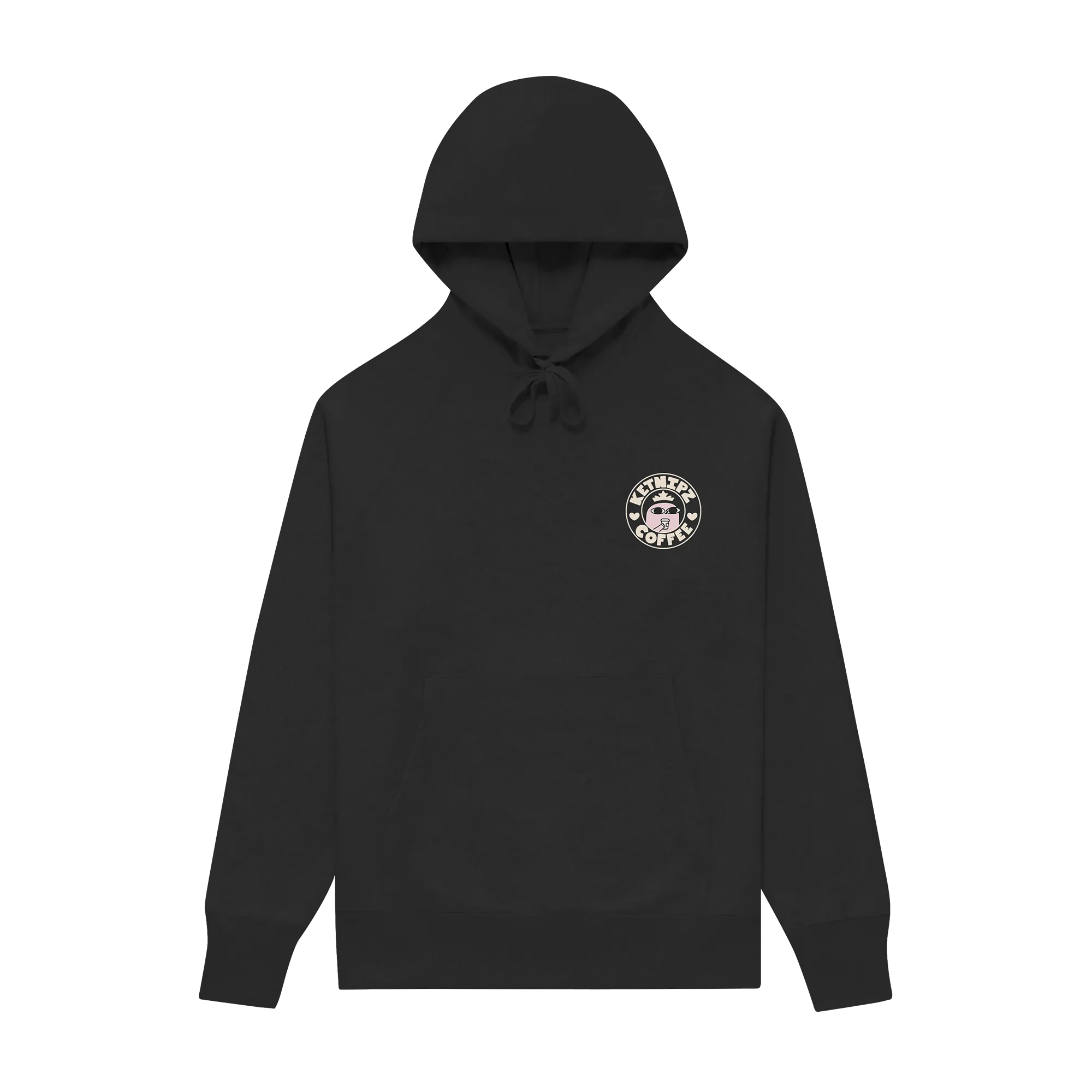 Ketnipz Caffeine Appreciation Club Black Hoodie