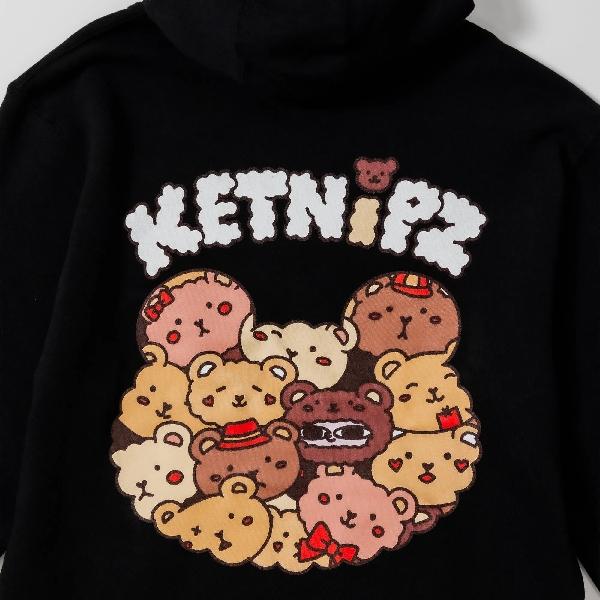 Ketnipz Teddy Bean Black Hoodie