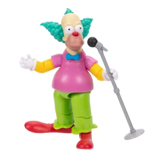 Krusty the Clown - The Simpsons 5" Action Figure Wave 2 by Jakks Pacific