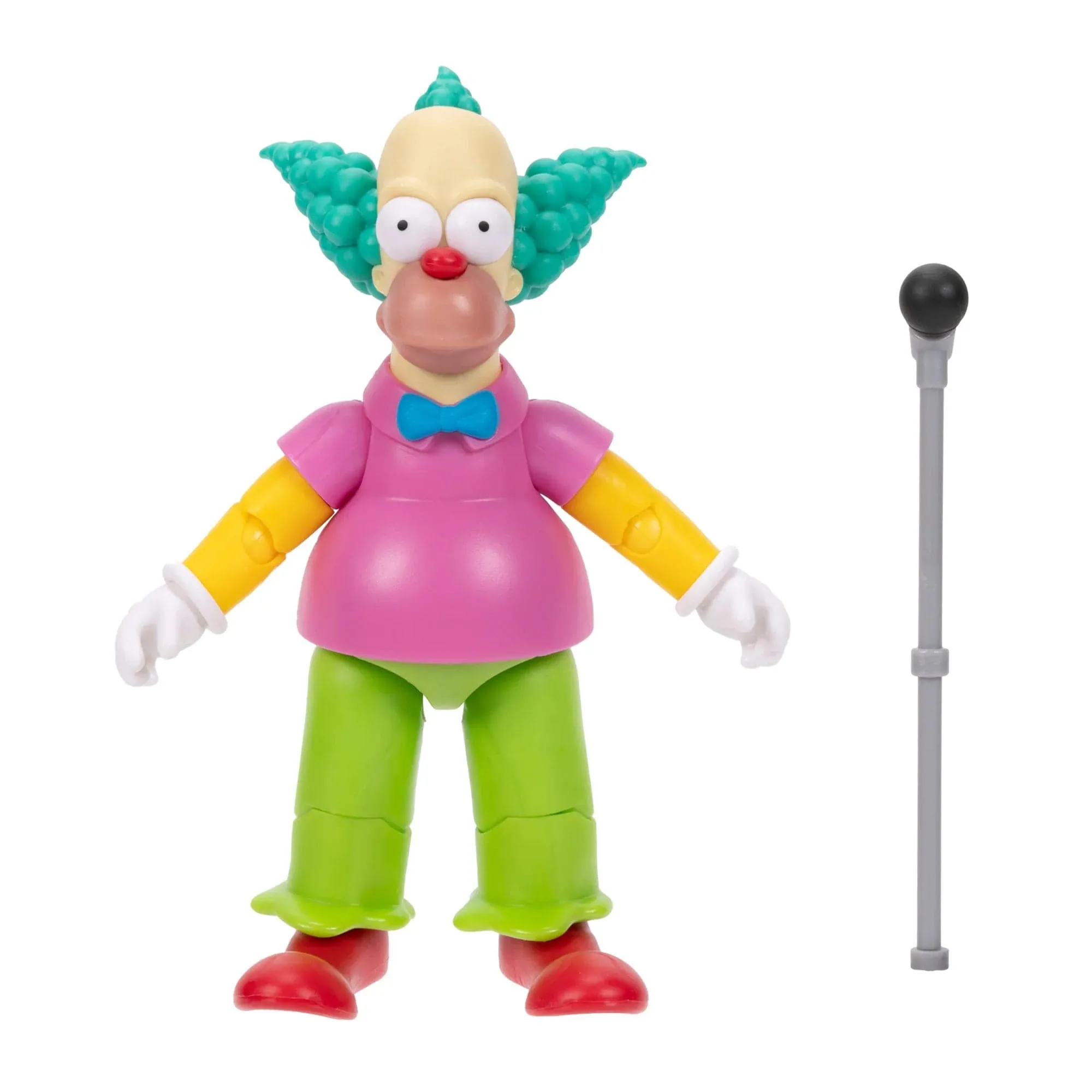 Krusty the Clown - The Simpsons 5" Action Figure Wave 2 by Jakks Pacific