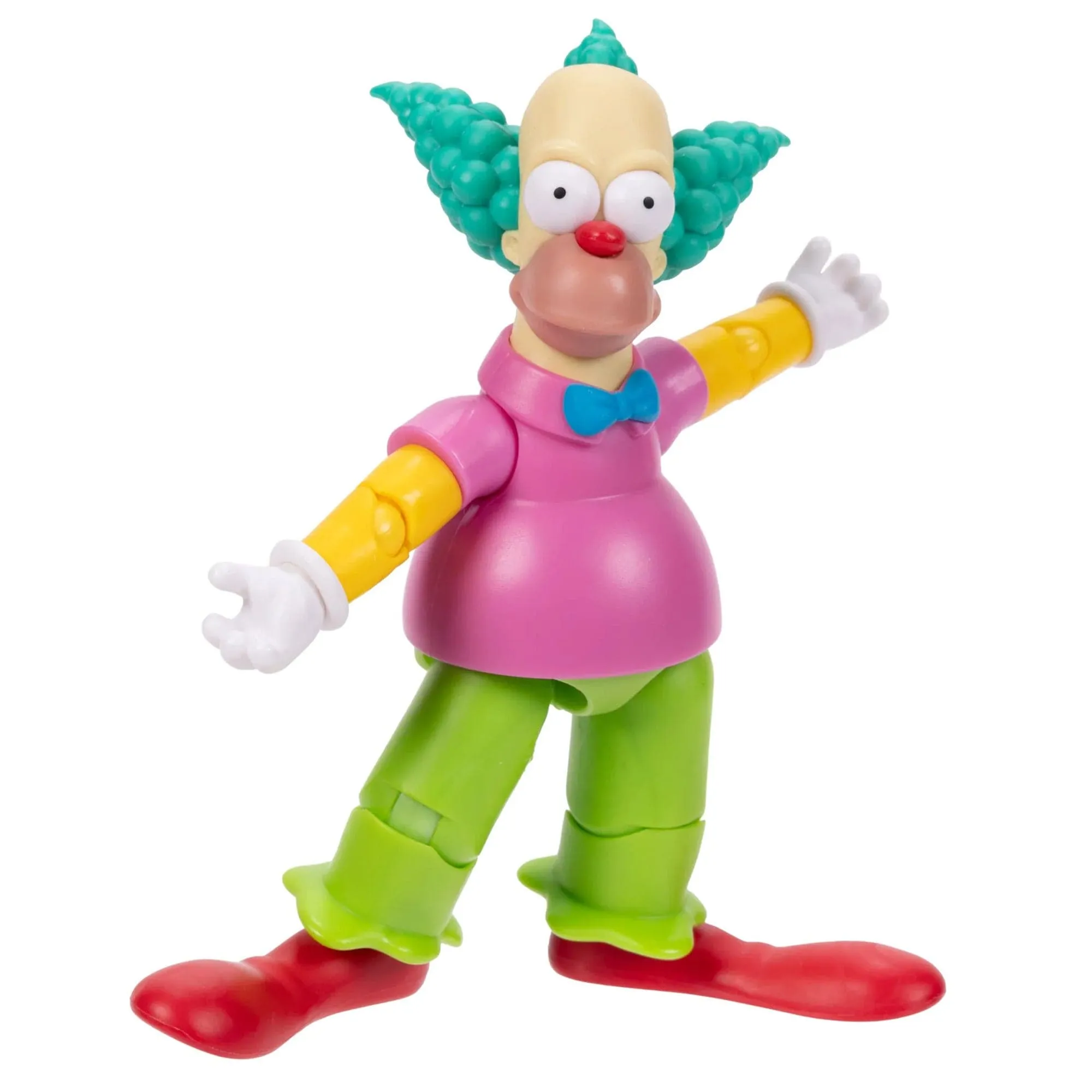 Krusty the Clown - The Simpsons 5" Action Figure Wave 2 by Jakks Pacific