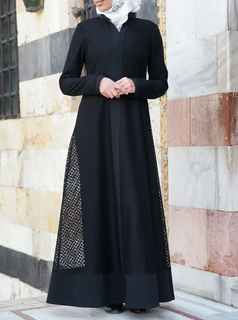 Lace Abaya Gown