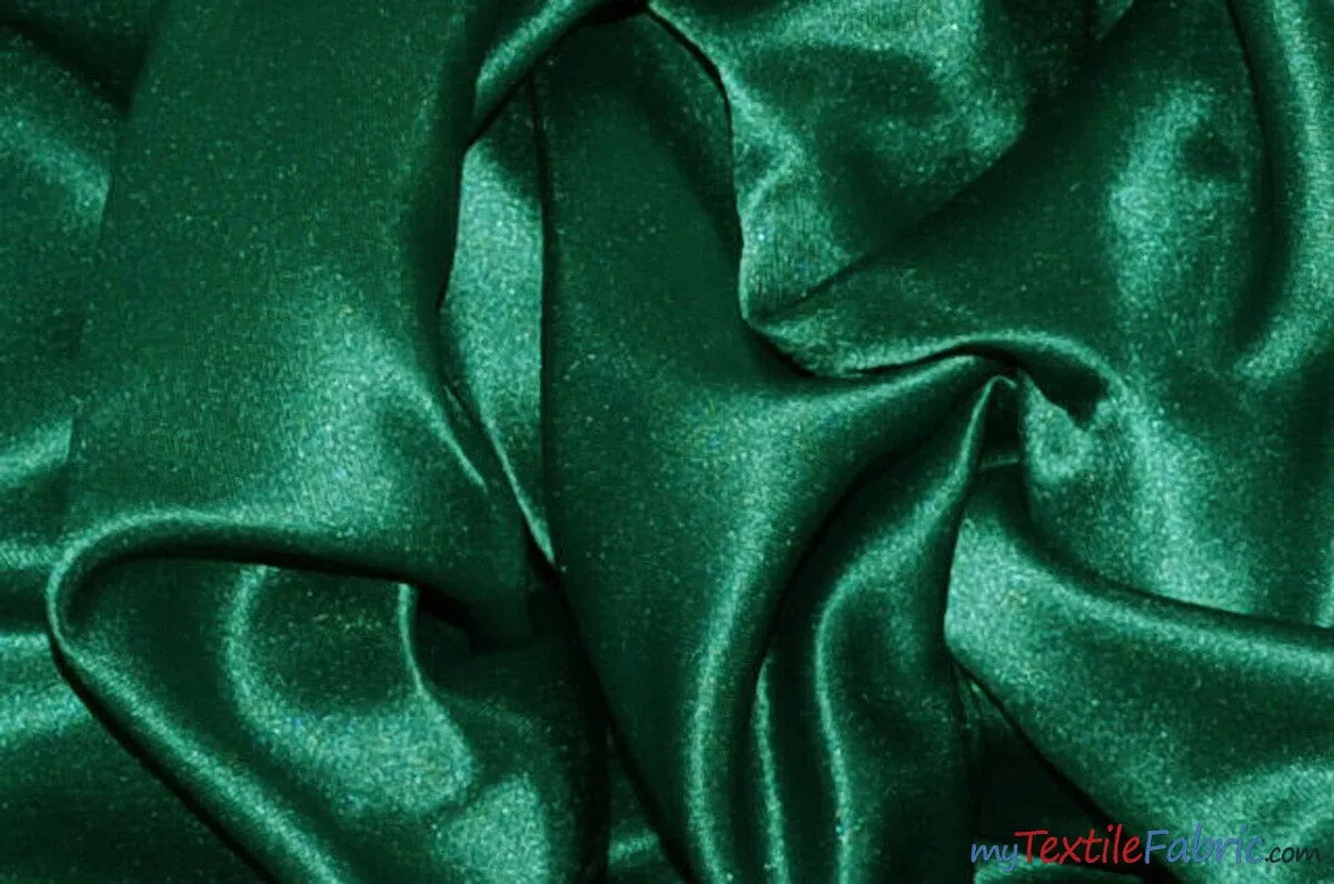 L'Amour Satin Fabric - Polyester Matte Satin - Peau De Soie - 60&#34; Wide - Sample Swatch - Wedding Dress, Tablecloth, Multiple Colors