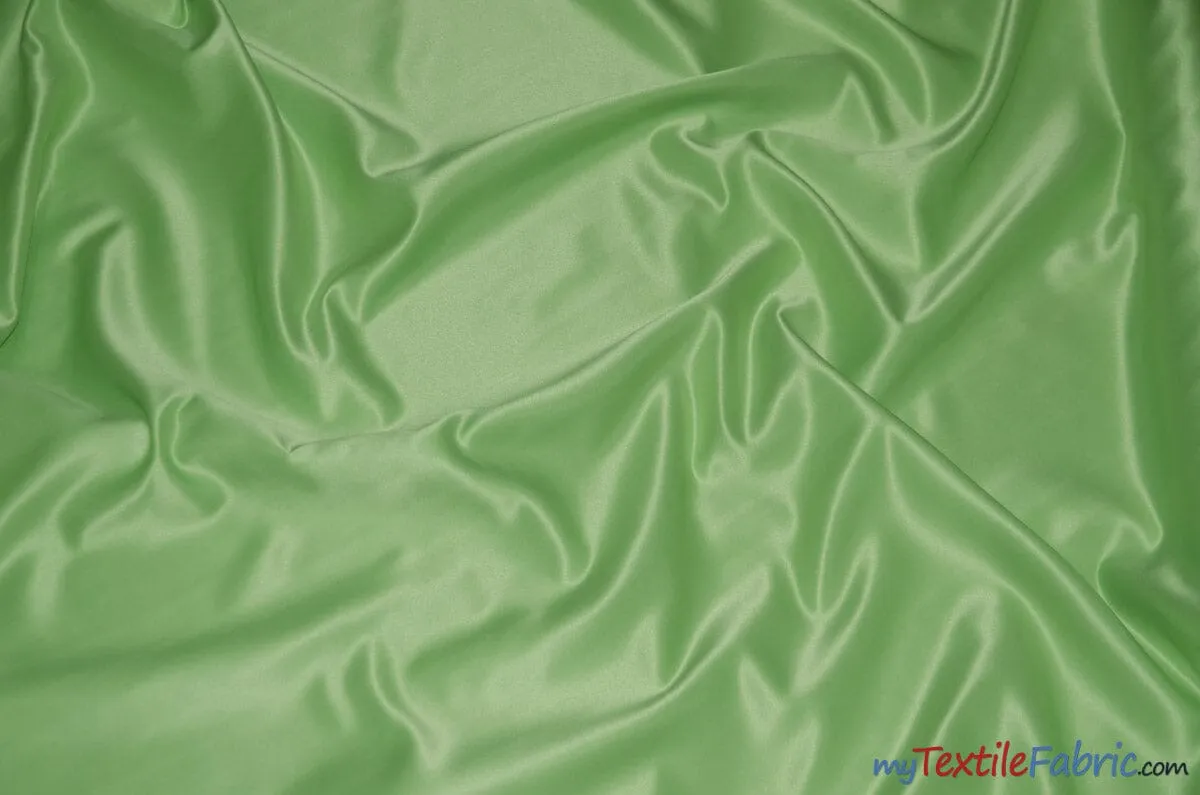 L'Amour Satin Fabric - Polyester Matte Satin - Peau De Soie - 60&#34; Wide - Sample Swatch - Wedding Dress, Tablecloth, Multiple Colors