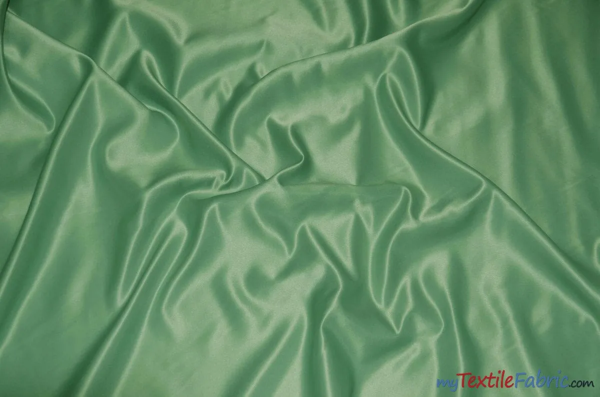 L'Amour Satin Fabric - Polyester Matte Satin - Peau De Soie - 60&#34; Wide - Sample Swatch - Wedding Dress, Tablecloth, Multiple Colors