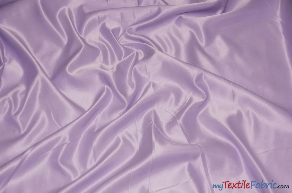 L'Amour Satin Fabric - Polyester Matte Satin - Peau De Soie - 60&#34; Wide - Sample Swatch - Wedding Dress, Tablecloth, Multiple Colors