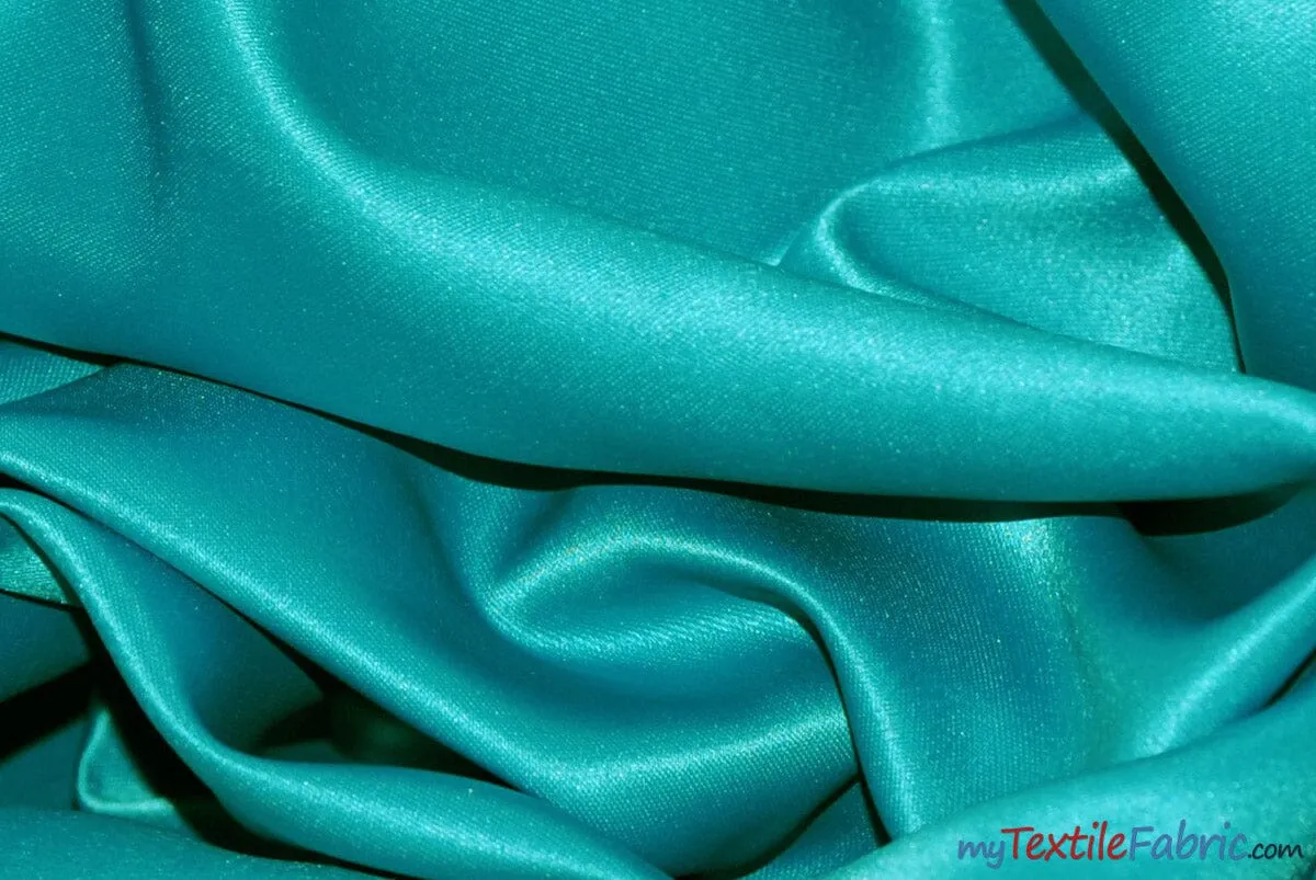 L'Amour Satin Fabric - Polyester Matte Satin - Peau De Soie - 60&#34; Wide - Sample Swatch - Wedding Dress, Tablecloth, Multiple Colors