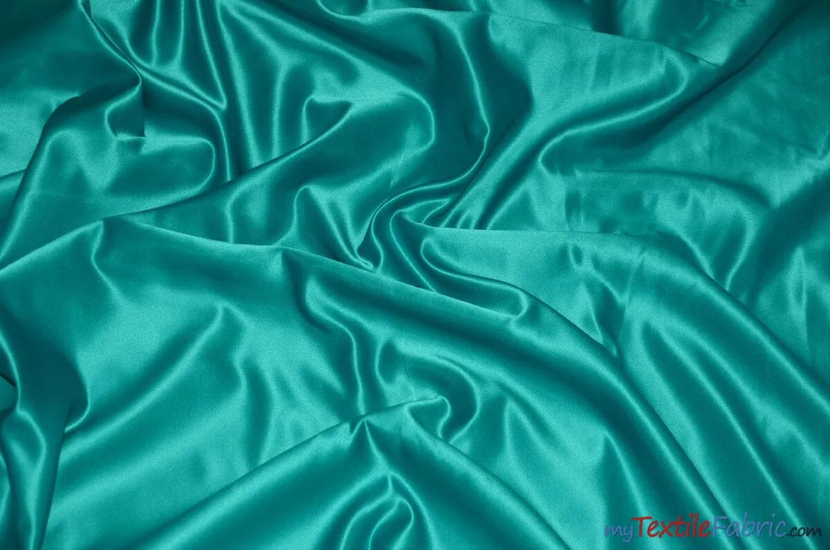 L'Amour Satin Fabric - Polyester Matte Satin - Peau De Soie - 60&#34; Wide - Sample Swatch - Wedding Dress, Tablecloth, Multiple Colors