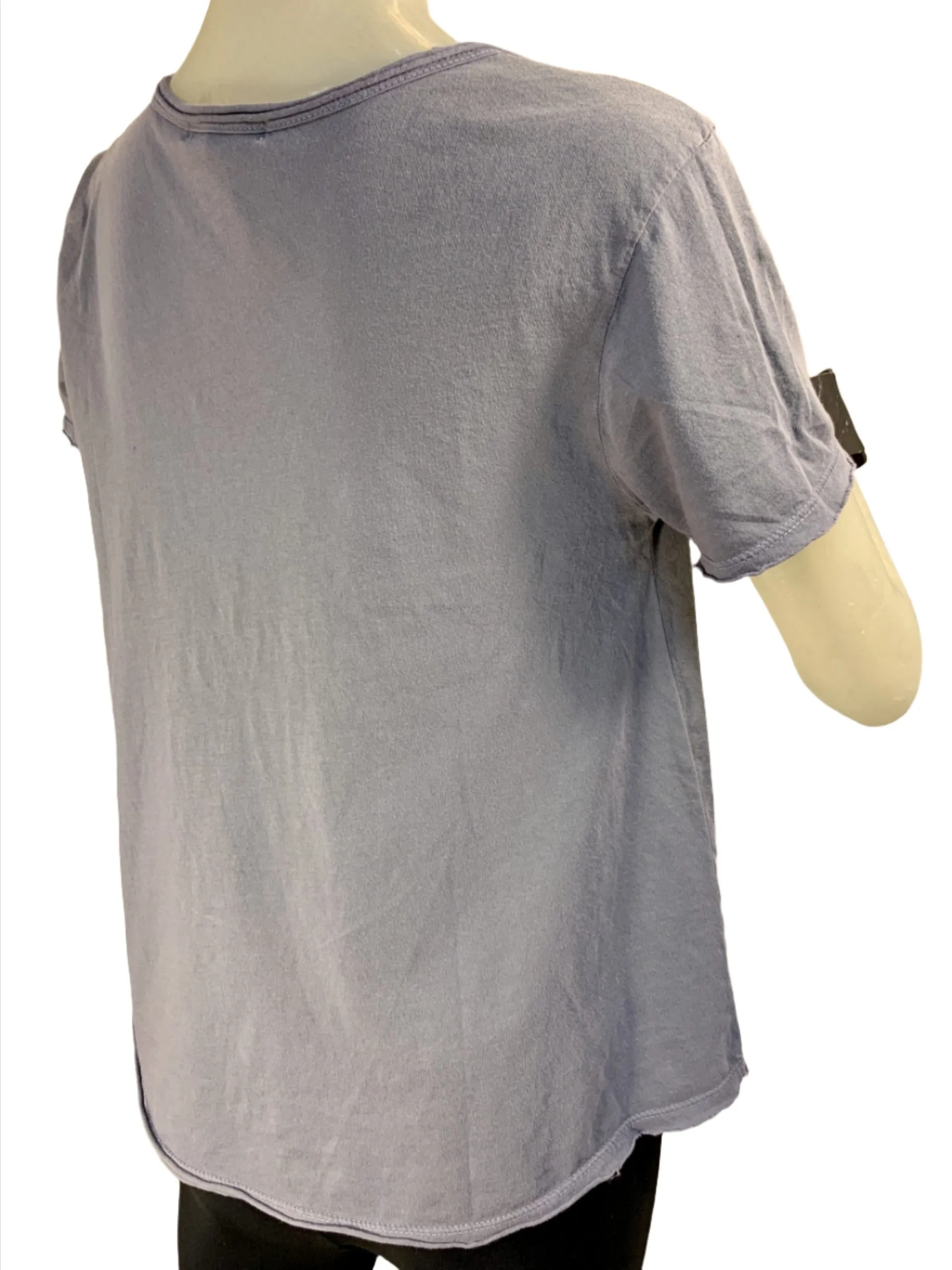 Last Chance! TMD Tie Front T-Shirt Grey