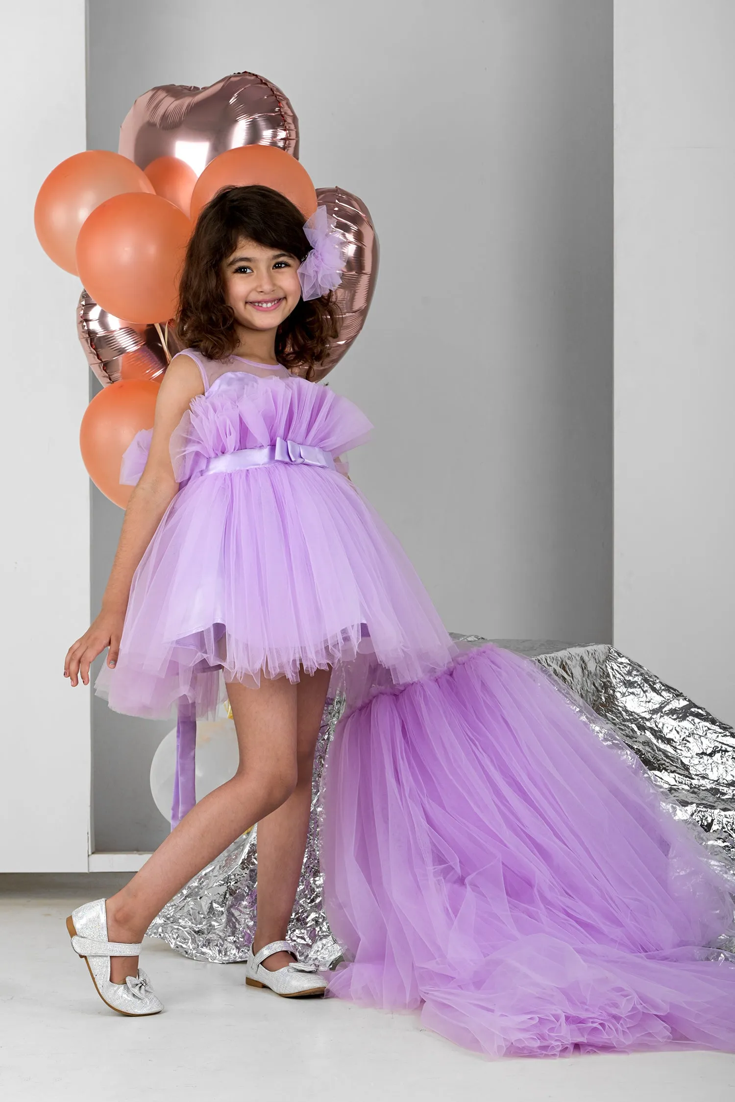 Lilac Candy Floss Tail Dress