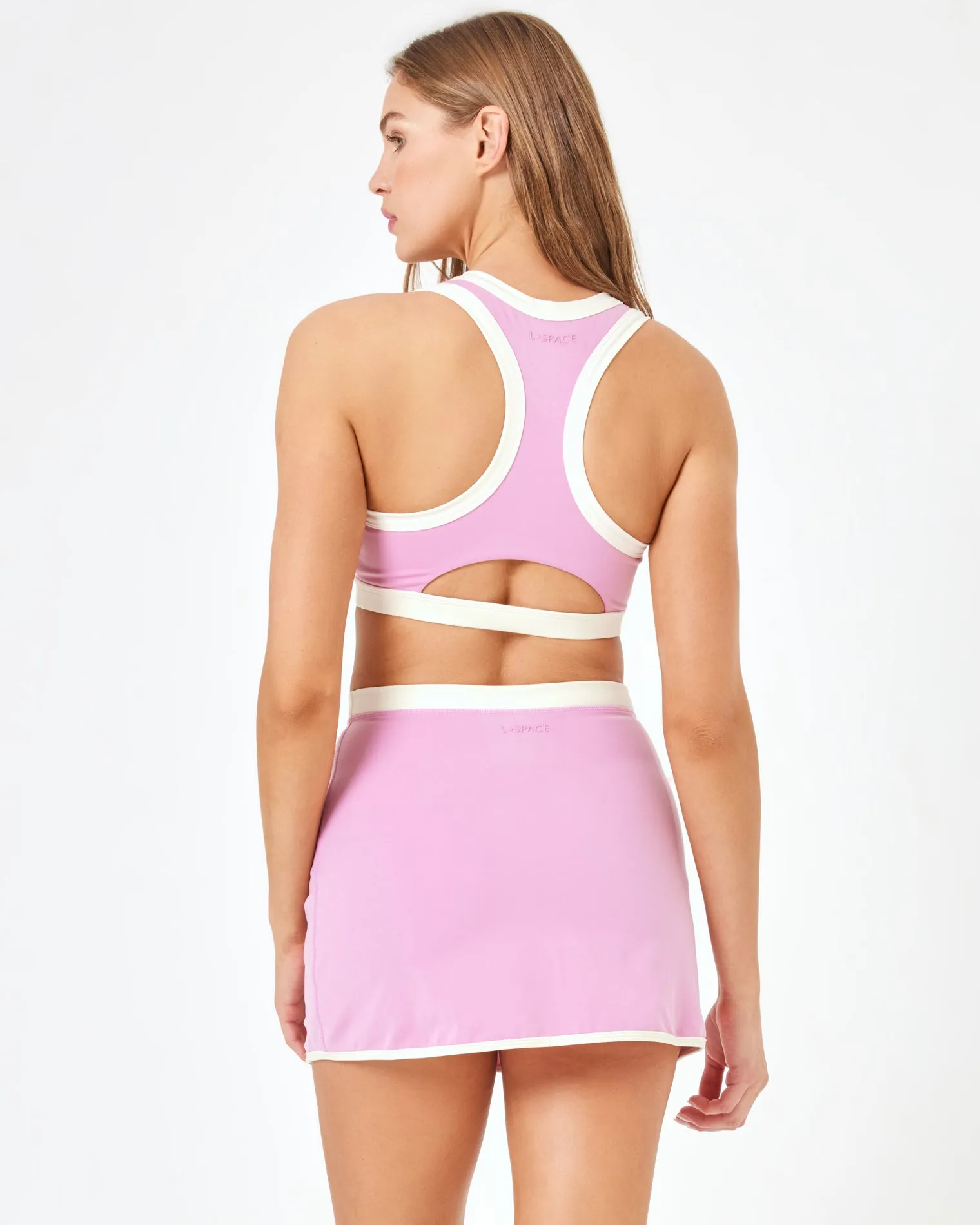 LSPACE X Anthropologie Campbell Skort - Pink Lady