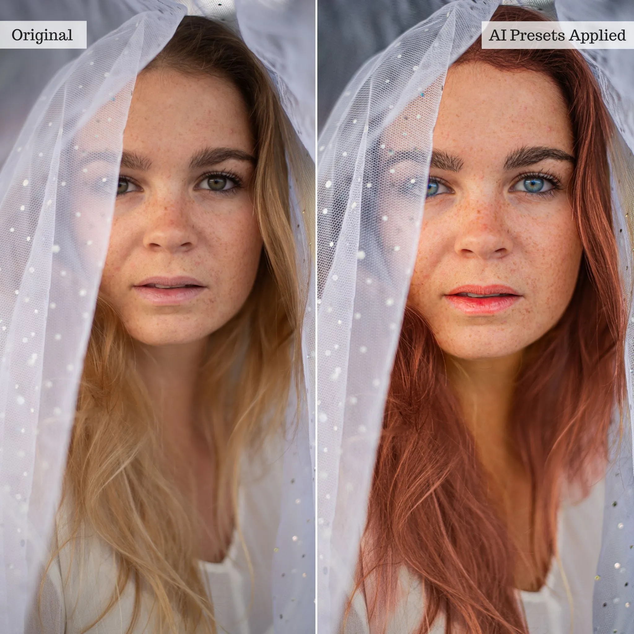 Luxe Portrait Artificial Intelligence (AI) Retouch Toolkit Lightroom Presets – Desktop