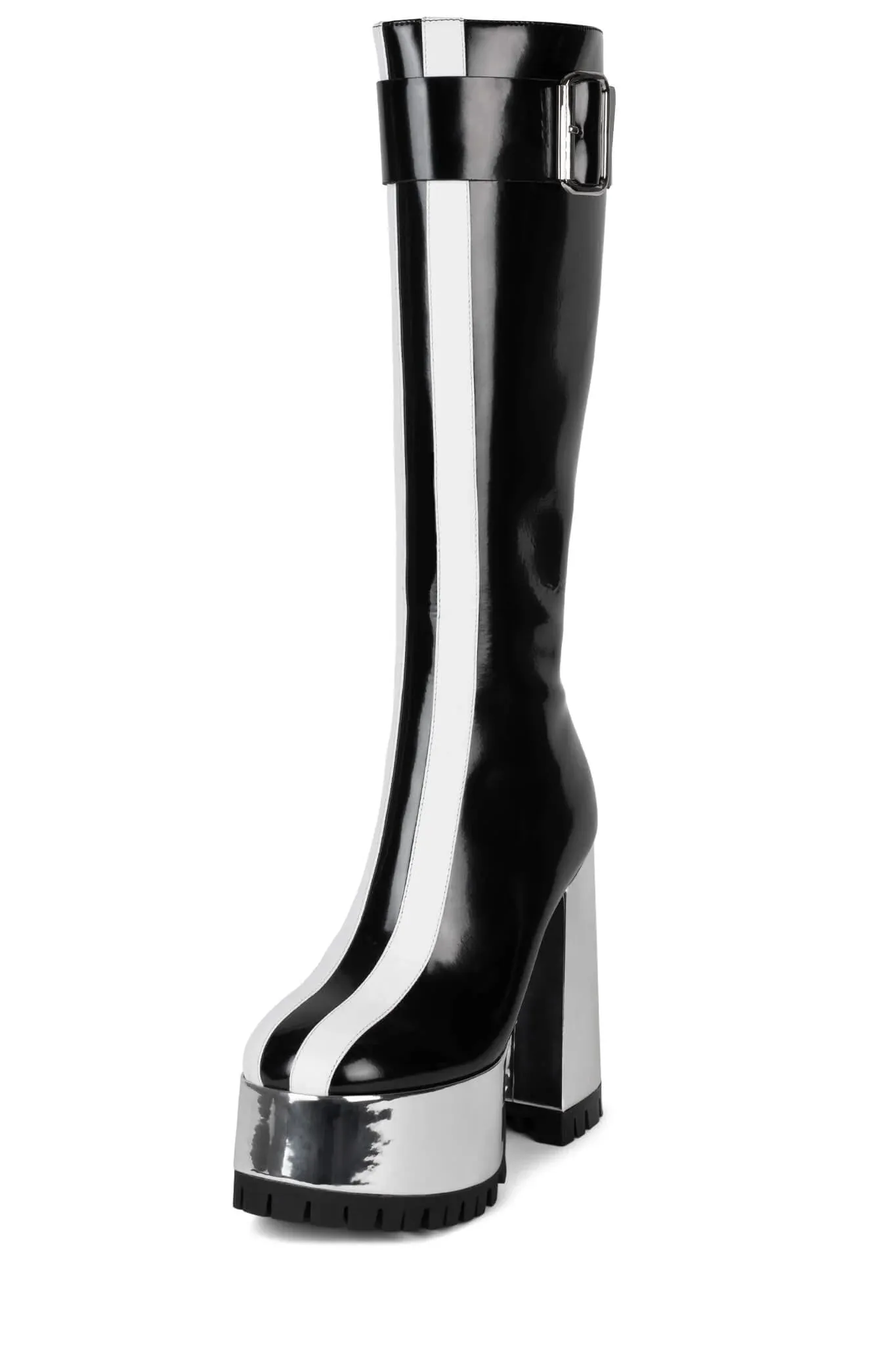 Matrixing Boot - Black/White