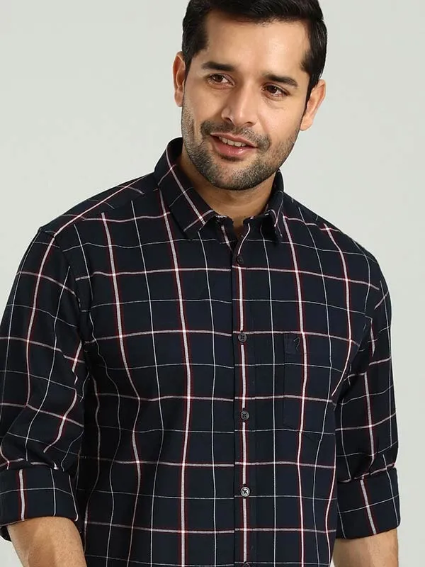 Men Checked Full Sleeve Cotton Shirt