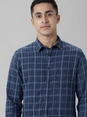 Men Checked Full Sleeve Cotton Shirt