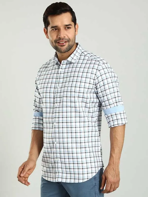 Men Checked Full Sleeve Cotton Shirt