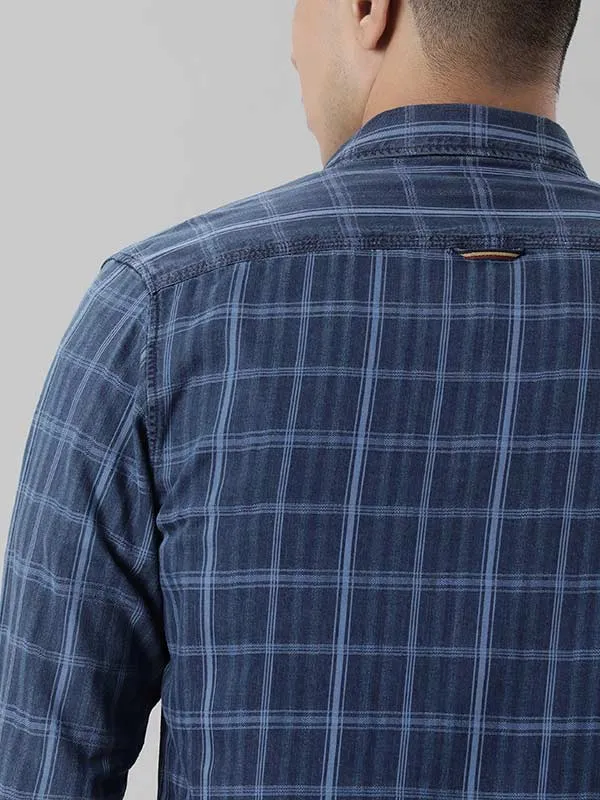 Men Checked Full Sleeve Cotton Shirt