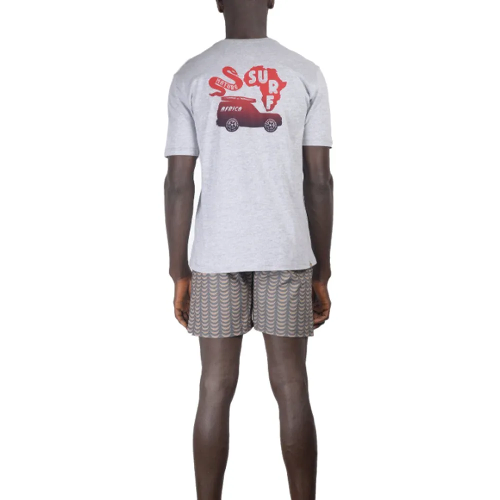 Mens Africa Surf Nature Tee