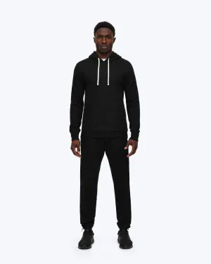 MIDWEIGHT TERRY PULLOVER HOODIE RC-3206 Black