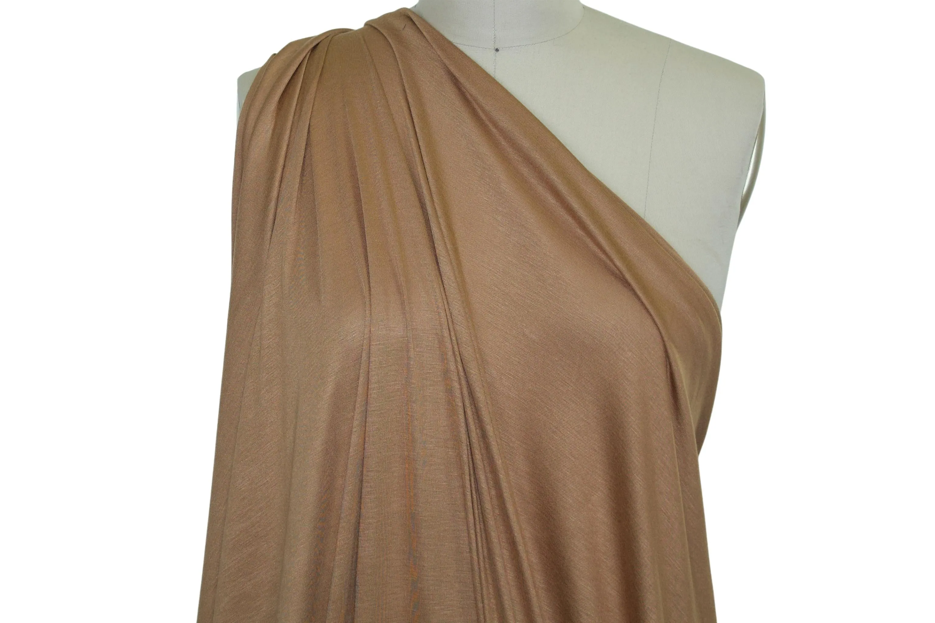 NY Designer Soft Rayon Jersey - Desert Sand