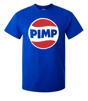 Pimp Signature T-shirt in Blue