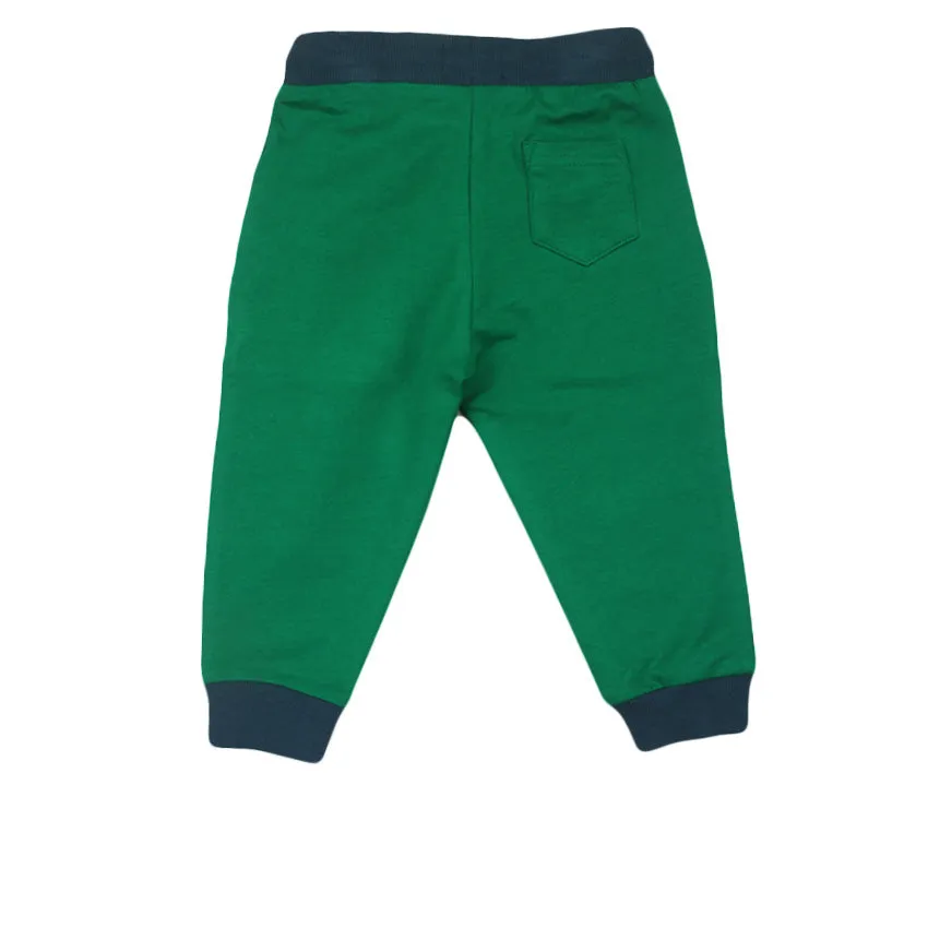 REDTAG Boy's Green Active Pants