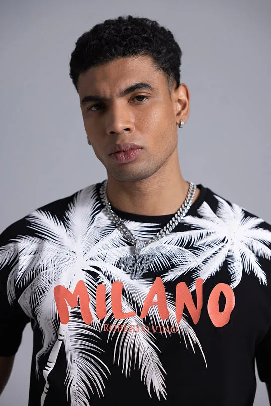 Roberto Vino Milano - Palm tree T-shirt