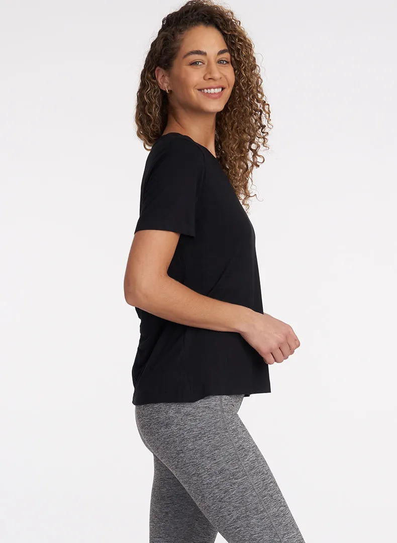 Ruched Back Tee - FINAL SALE