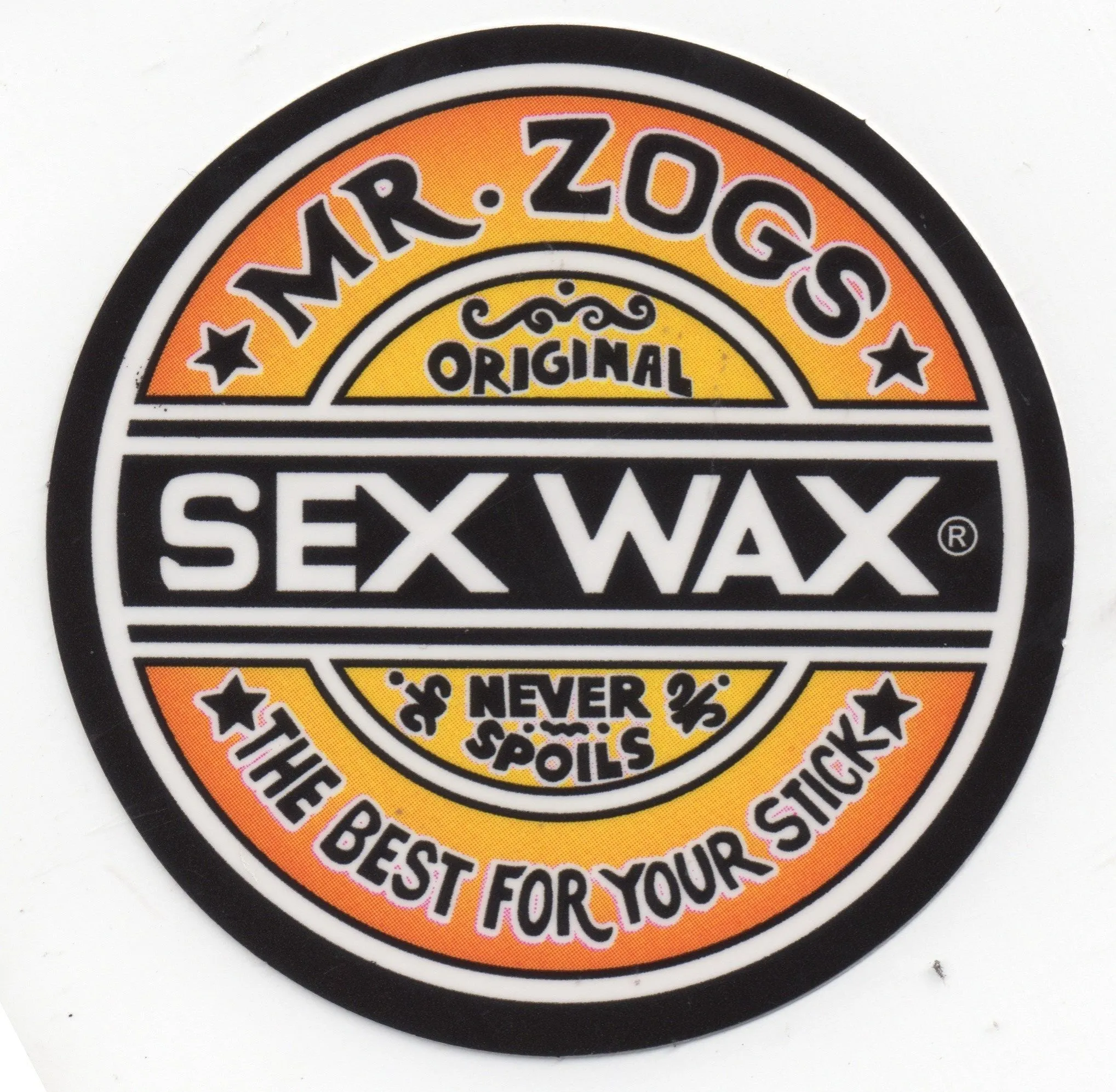 Sex Wax Sticker Fades