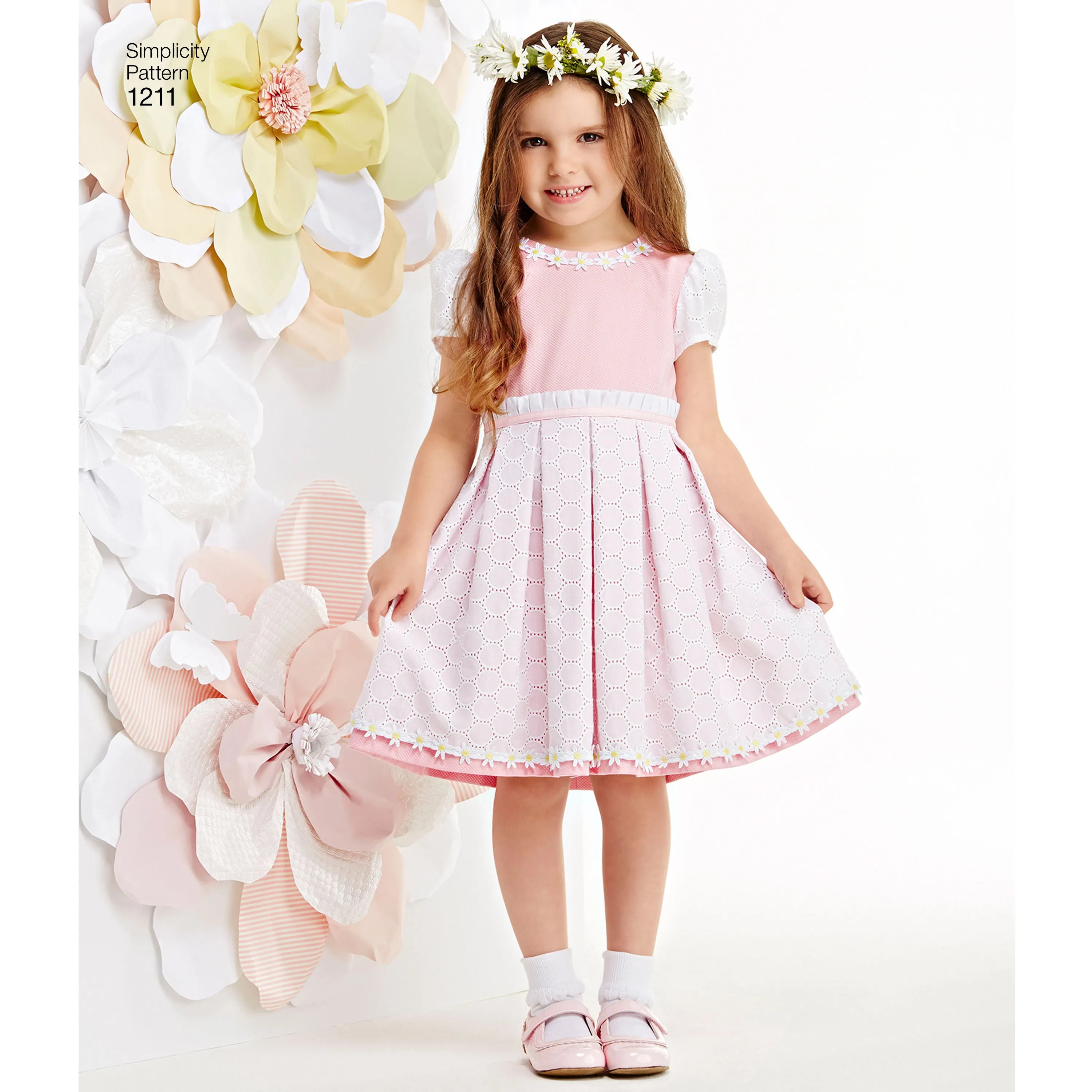 Simplicity Sewing Pattern 1211 Child’s and Girls’ Dress in two lengths