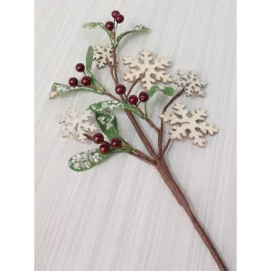 Snowflakes & Red Berry Pick