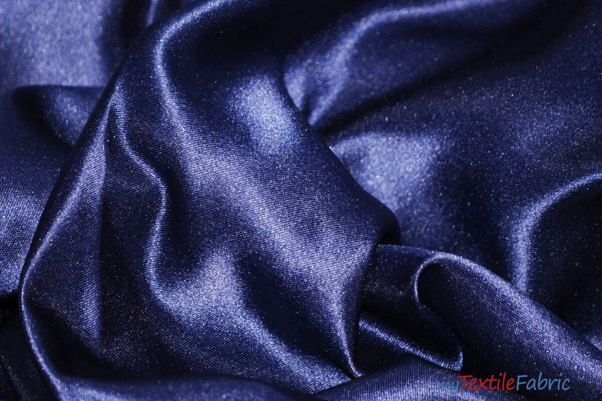 Stretch Matte Satin Peau de Soie Fabric | 60" Wide | Stretch Duchess Satin | Stretch Dull Lamour Satin for Bridal, Wedding, Costumes, Bridesmaid Dress