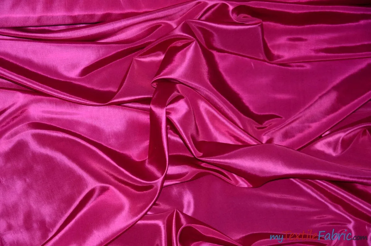 Stretch Taffeta Fabric | 60" Wide | Multiple Solid Colors | Continuous Yards | Costumes, Apparel, Cosplay, Designs |