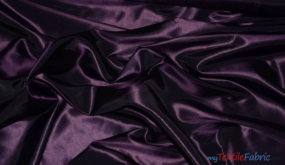 Stretch Taffeta Fabric | 60" Wide | Multiple Solid Colors | Continuous Yards | Costumes, Apparel, Cosplay, Designs |