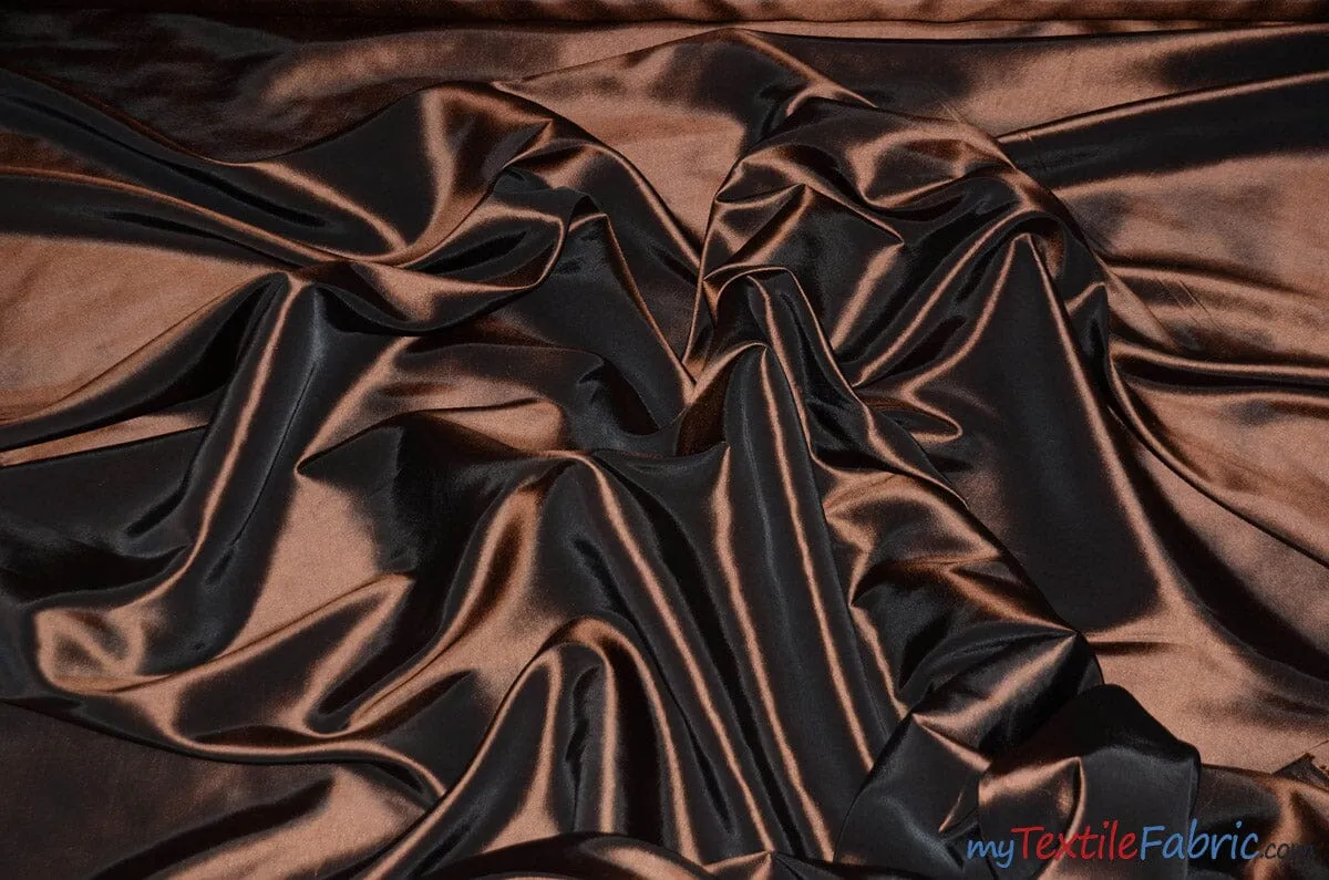 Stretch Taffeta Fabric | 60" Wide | Multiple Solid Colors | Continuous Yards | Costumes, Apparel, Cosplay, Designs |