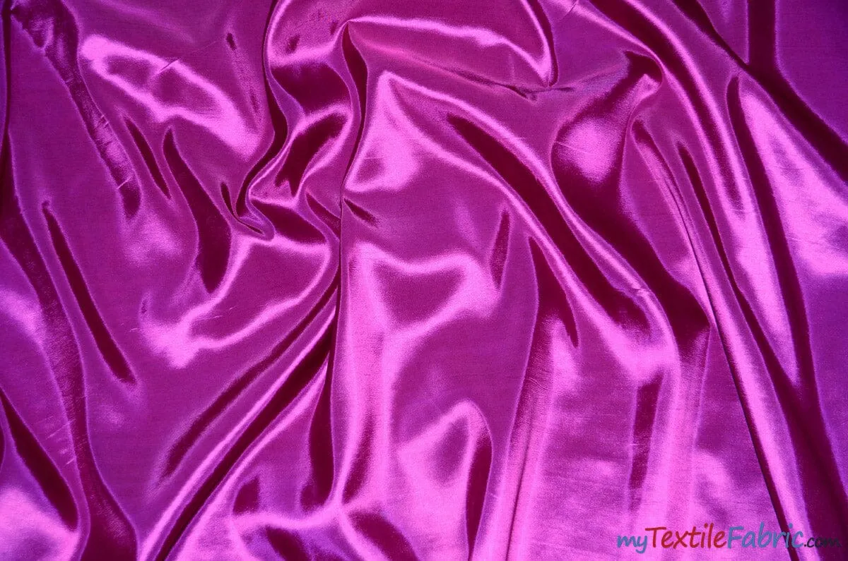 Stretch Taffeta Fabric | 60" Wide | Multiple Solid Colors | Continuous Yards | Costumes, Apparel, Cosplay, Designs |