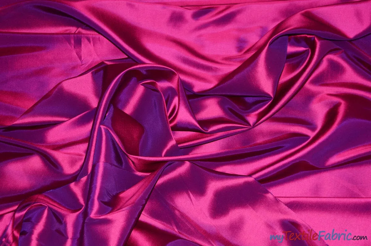 Stretch Taffeta Fabric | 60" Wide | Multiple Solid Colors | Continuous Yards | Costumes, Apparel, Cosplay, Designs |