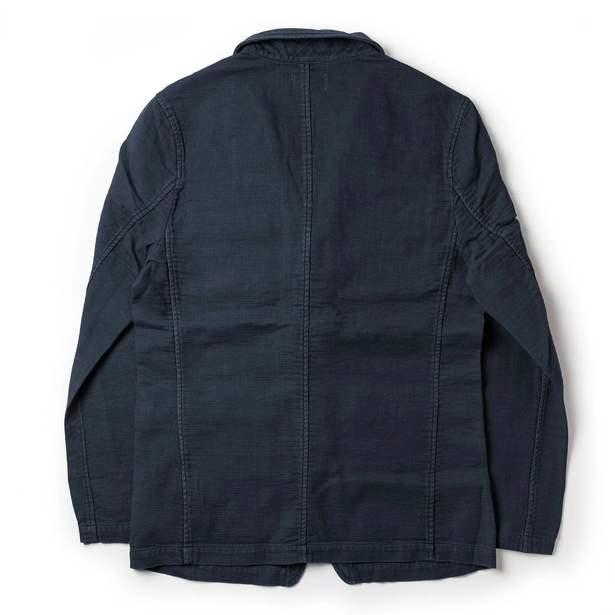 The Emerson Jacket in Navy Double Cloth