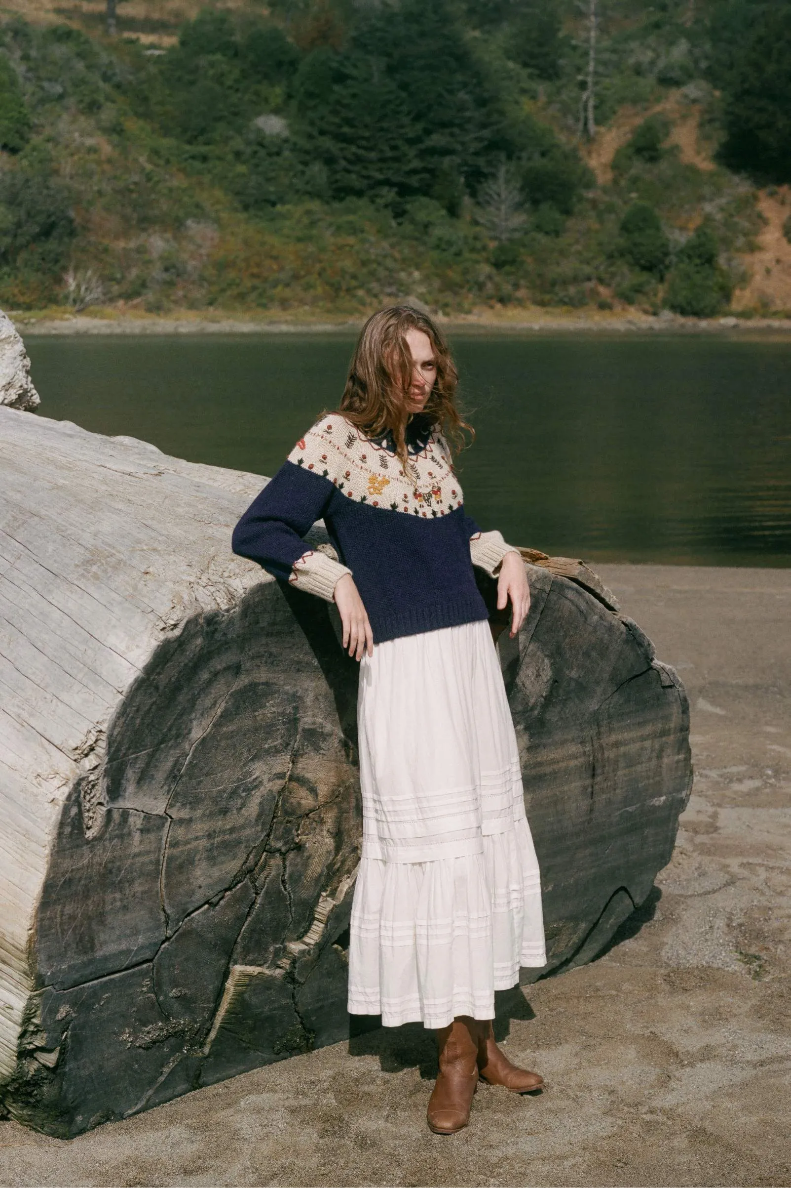 The Ilara Sweater | Winter Moon