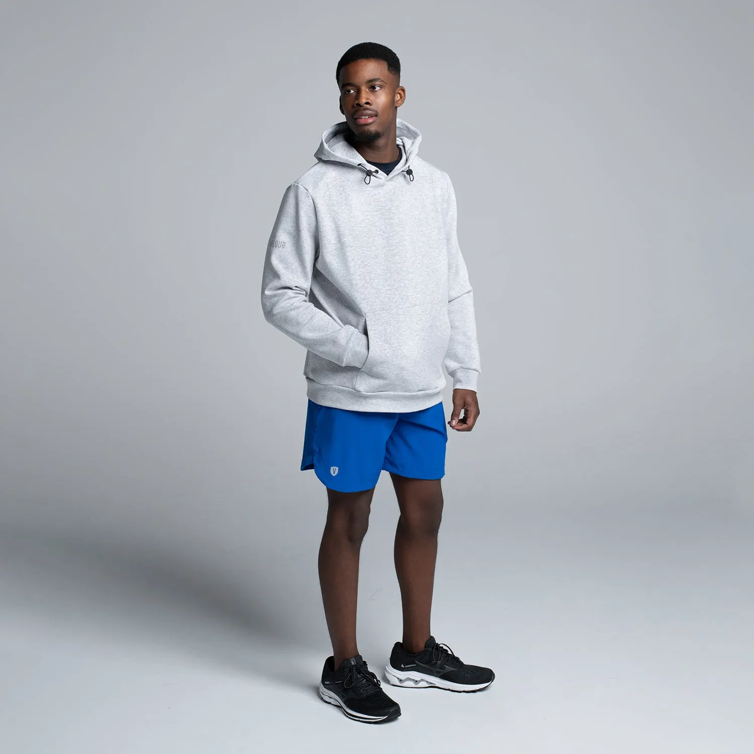 Valour Active Legacy Hoodie - White Marle