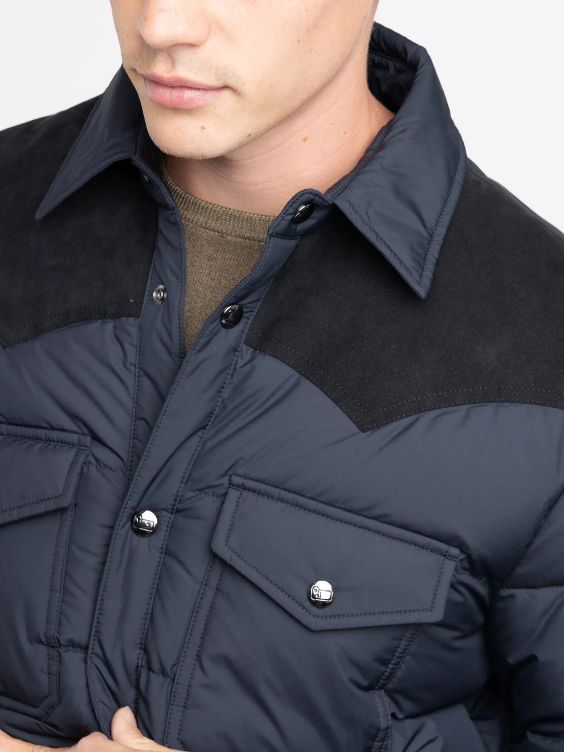 Western Padded Overshirt